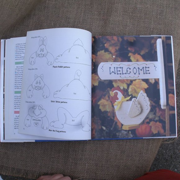 Country Style Painted Wood Projects crafts art book - Picture 7 of 16